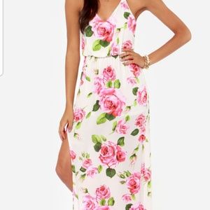 Flowy backless Maxi Dress